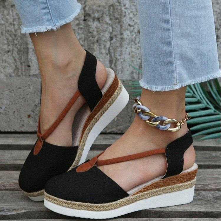 Vintage Hemp Rope Sandals