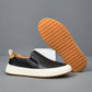 Mens Genuine Leather Slip-on | back view