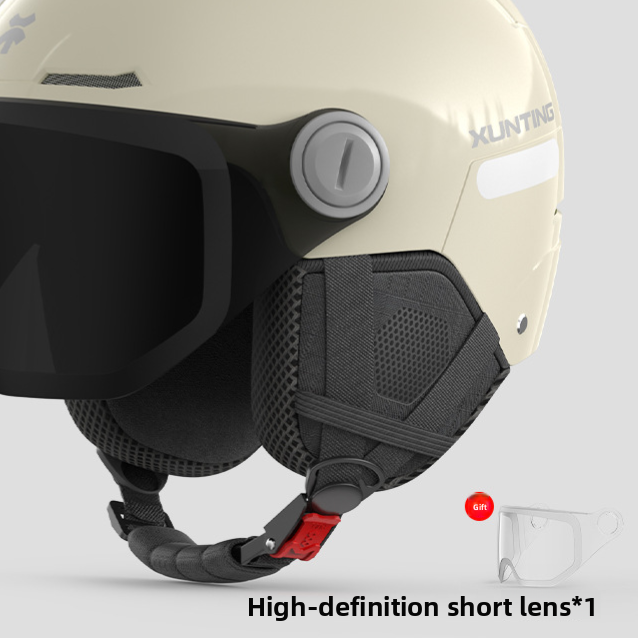 Half helmet ABS shell and padded interior shown with the visor lifted