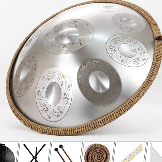 Handpan Steel Drum Musical Instrument