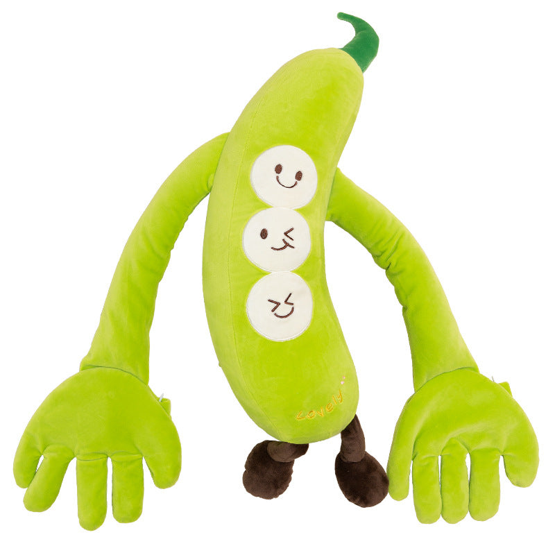 Baby soothing hugging pillow fruit-shaped plush comforter front view