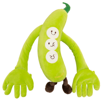 Baby soothing hugging pillow fruit-shaped plush comforter front view