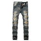 Men's Straight Fit Denim Jeans | third angle reference