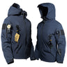 Navy Blue Shark Skin