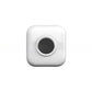 White square thermal printer with a round dark circle on the front, A33 white option