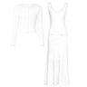 White Two-Piece Set / M | US 8 / EU 38