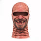 Printed elder face balaclava Elder1 in IceSilk with stubble beard and gap-toothed grin on a white background