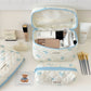 Cute Bow Makeup Bag Women Large Capacity Storage Pencil Case