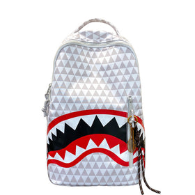 Shark Mouth Print Backpack