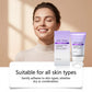 Retinol facial cream being massaged into the skin