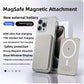 Thickness comparison of the 5000mAh and 10000mAh magnetic power banks