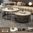 Black Frame, Gray Cabinet, White Stone Tops