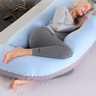 100% Cotton Blue Gray Two-Tone