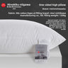 Single-Side High Pillow / 48x74 cm 2 Pcs | 19x29 in