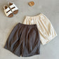 Gumi Bear Boys Printed Shirt and Shorts Set | top down arrangement layout