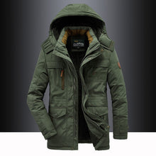 Vintage Fleece Lined Hooded Jacket