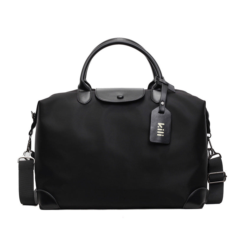 Nylon Crossbody Travel Bag with Multiple Pockets