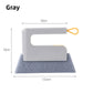 Multifunctional window glass gap cleaning brush with scraper edge and pad
