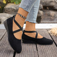 Black cross strap