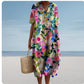 Womens Floral Print Dress