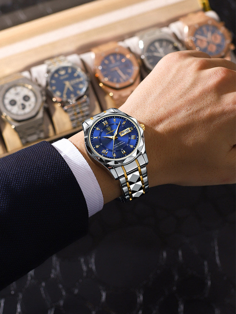 30ATM Diver Men's Watch | side profile angle shot