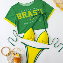 Brazilian Color Block Bikini