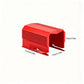 Red square tube paper cutter with a size panel showing 11 cm length and 7 cm height and width, Red option