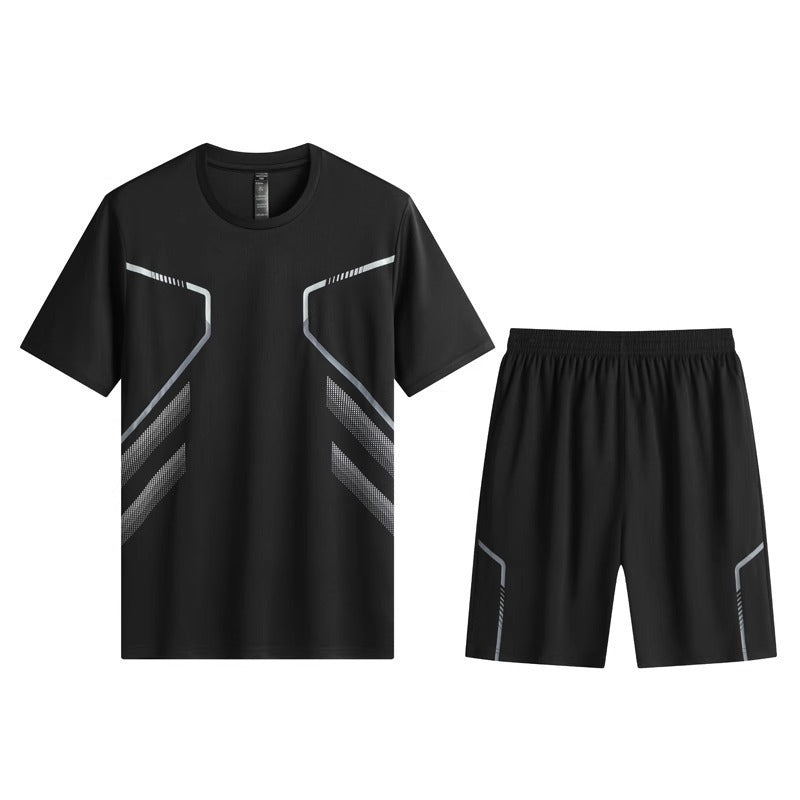 Quick-dry Sports Shorts Set | material close up