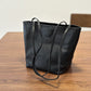 Vintage Genuine Leather Tote Bag
