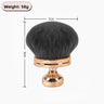 Rose Gold Handle Black Bristle