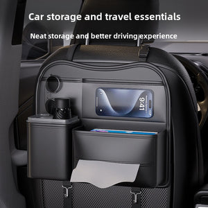 Multifunctional Car Seat Back | side profile detail