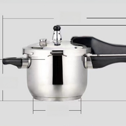 Size reference of the stainless steel pressure cooker from 16cm to 32cm