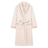 Mens Ribbon Milk White Robe