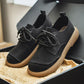 Mens Casual Leather Lace-Up Shoes