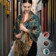 Retro Paisley Tassel Shawl Wrap