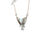 Floral Bowknot Pendant Necklace for Women