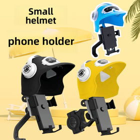 Motorcycle Phone Holder with Small Helmet Visor, Mirror, Handlebar and Helmet Only Options
