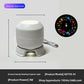 Rotating projector light with USB cable and an ocean animals pattern disc, warm glow under the base, plug-in model