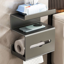 Three-Layer Wall-Mounted Bathroom Tissue Holder
