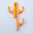 Orange three-hook