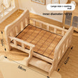 Large Solid Wood Bed Summer Pets ?15 lbs