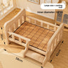 Large Solid Wood Bed Summer Pets ?15 lbs