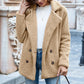 Buttoned Velvet Cardigan