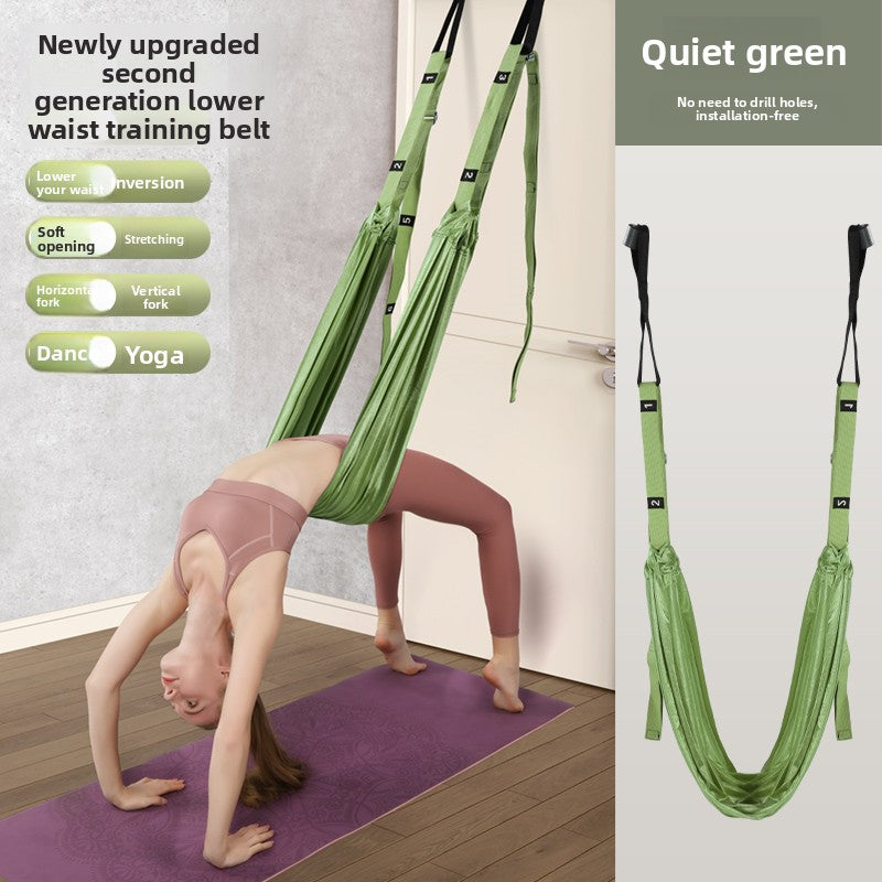 Aerial Yoga Suspension Rope | back view