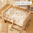 Large Solid Wood Bed  Mat Pets ?15 lbs