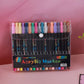 Double-Ended Acrylic Marker Pen Set