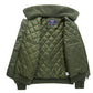 Black flight bomber jacket showing ribbed knit cuffs, hem and sleeve zip pocket