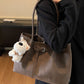 Suede Tote