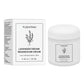 Back of the lavender magnesium body butter box showing the ingredient list and jar