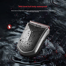 Rechargeable Palm Hair Clipper with LED Display and Detachable Blade